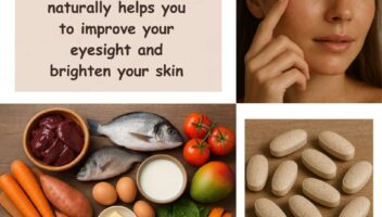 advantage of vitamin a which naturally helps you to improve your eyesight and brighten your skin;